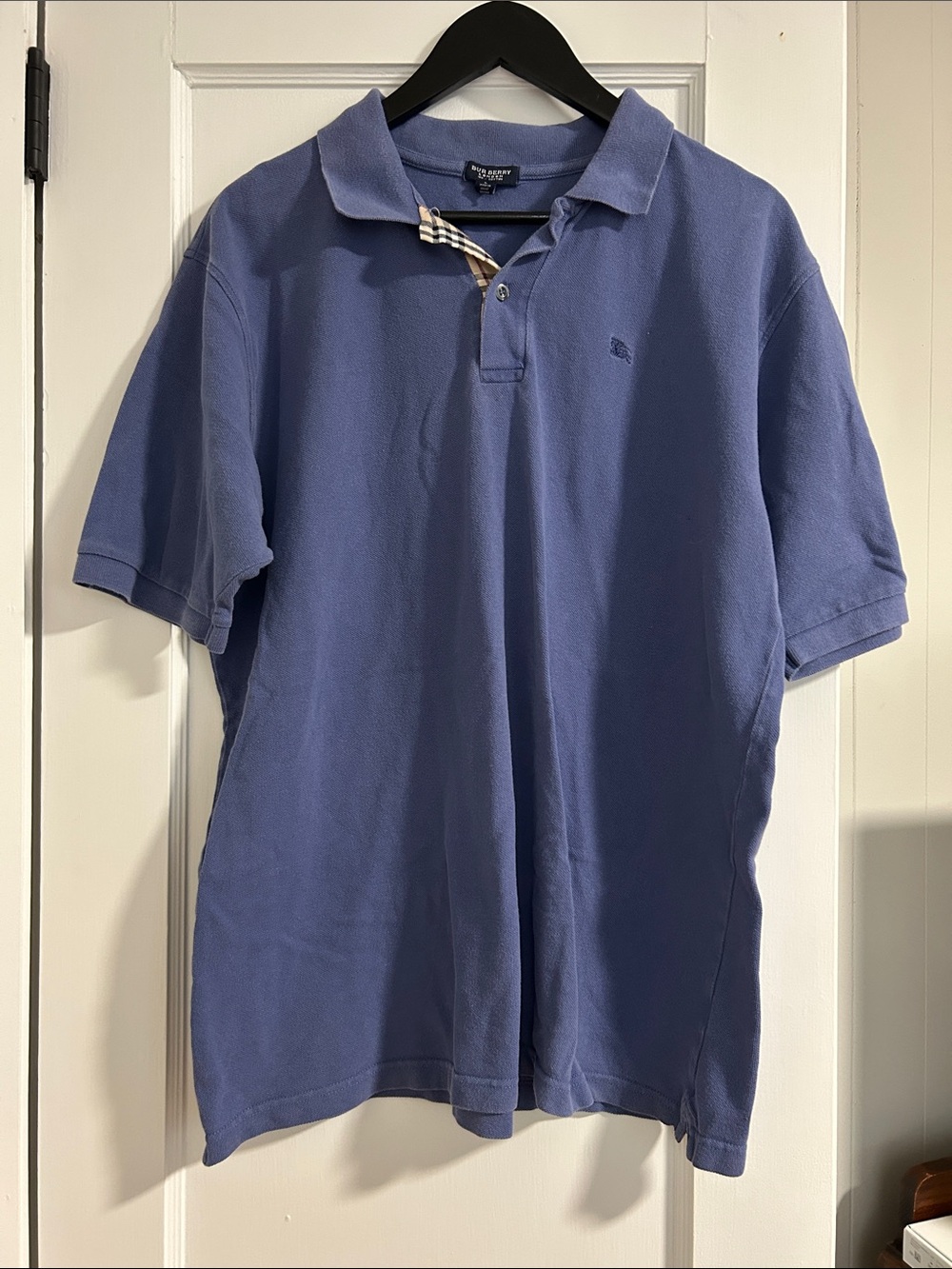 Burberry Men’s Blue Polo